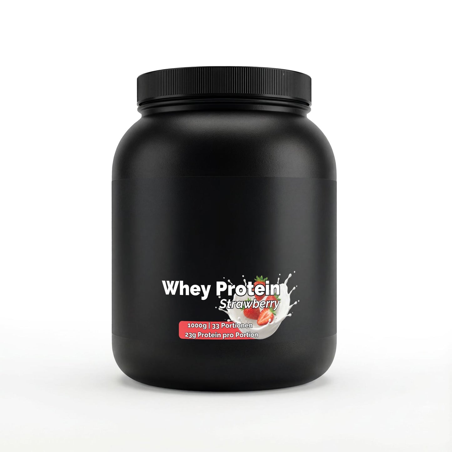 Premium Whey Protein Erdbeere - 1000g
