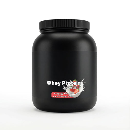 Premium Whey Protein Erdbeere - 1000g