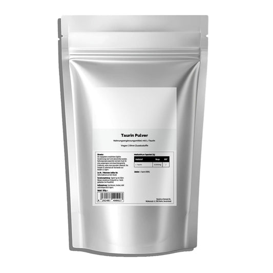 Taurin Pulver - 500g Doypack