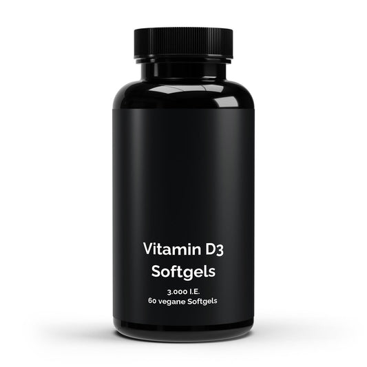 Vitamin D3 3000 I.E. - 60 vegane Softgels
